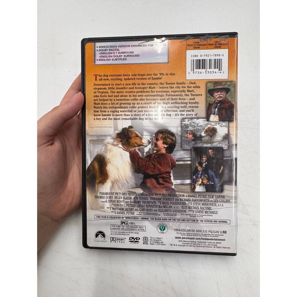 Lassie [DVD] Disc Tested, Working - Picture 2 of 3